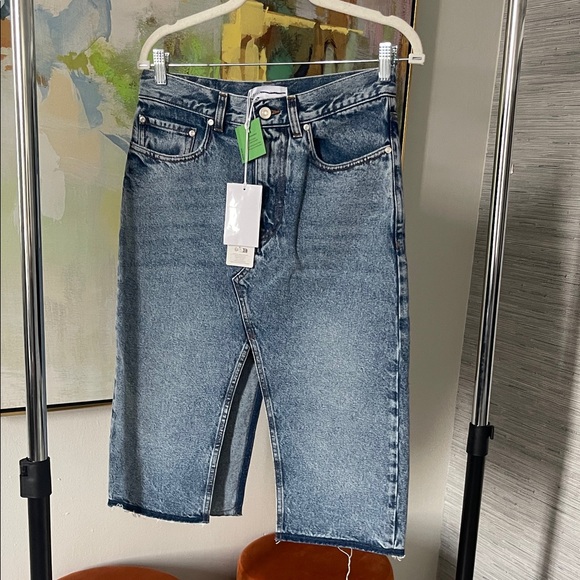 Stella McCartney asymmetrical denim skirt - Picture 12 of 12